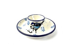 145 Bunzlau eierdop laag 1997X 145 Bunzlau Eierdopjes laag